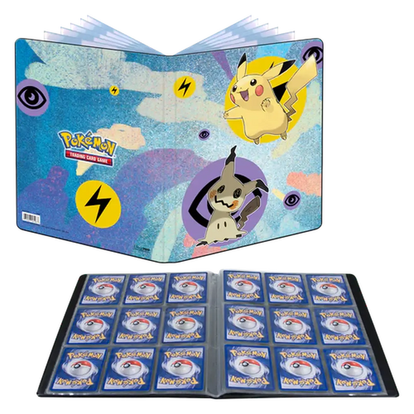 Pikachu Og Mimikyu 9-Pocket Portfolio for Pokémon