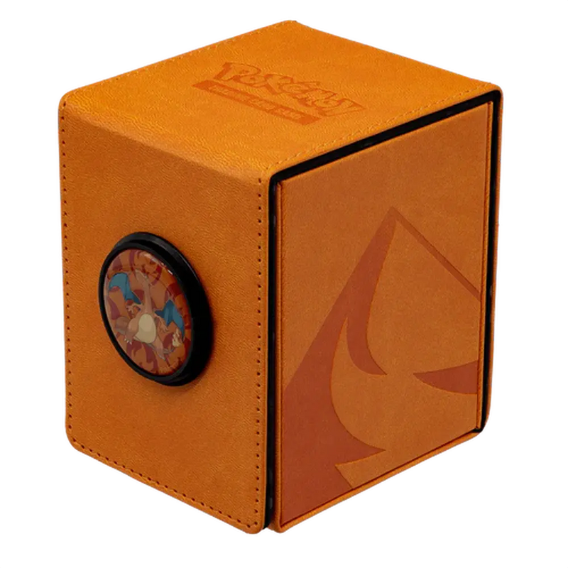 Scorching Summit Alcove Click Deck Box for Pokemon