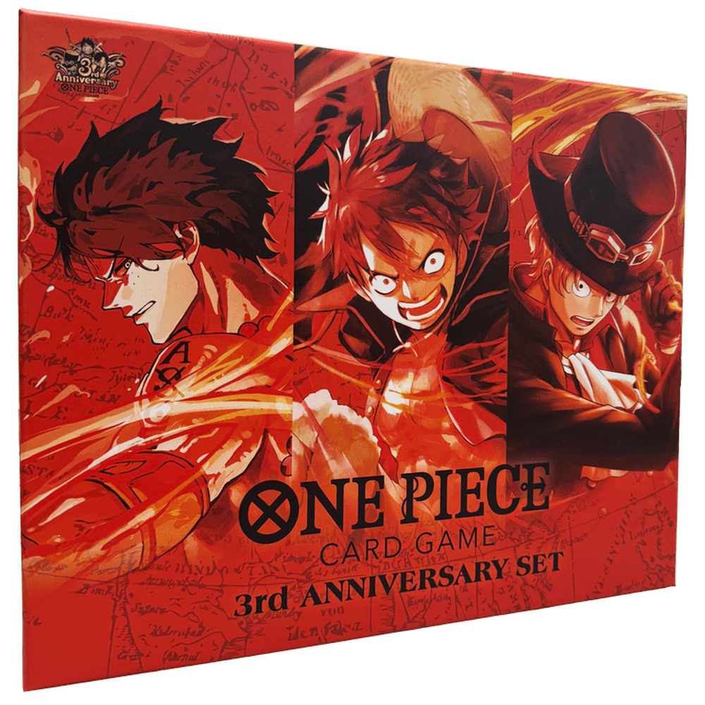 one piece card game 3rd anniversary set One Piece TCG Japansk 3rd Anniversary Box