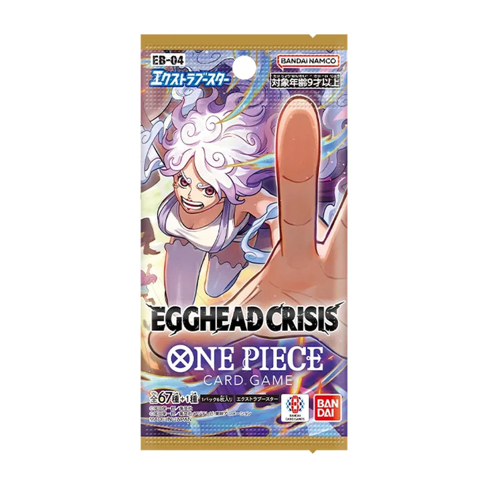 EGGHEAD CRISIS ONE PIECE カードゲーム EB-04 One Piece TCG EB-04 Egghead Crisis Boosterapakke