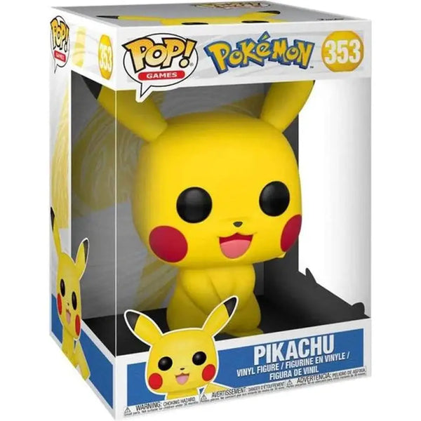 Funko Pop! Pokemon Pikachu S1 Stor utgave