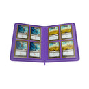 Gamegenic - 8 Pocket Zip-Up Album Purple