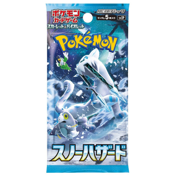 Pokemon Snow Hazard Japansk Boosterpakke