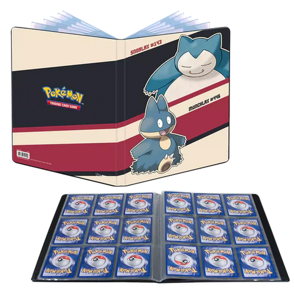 Snorlax and Munchlax 9-Pocket Portfolio for Pokémon