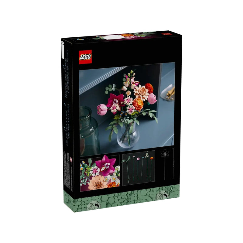 LEGO Vakker bukett med rosa blomster