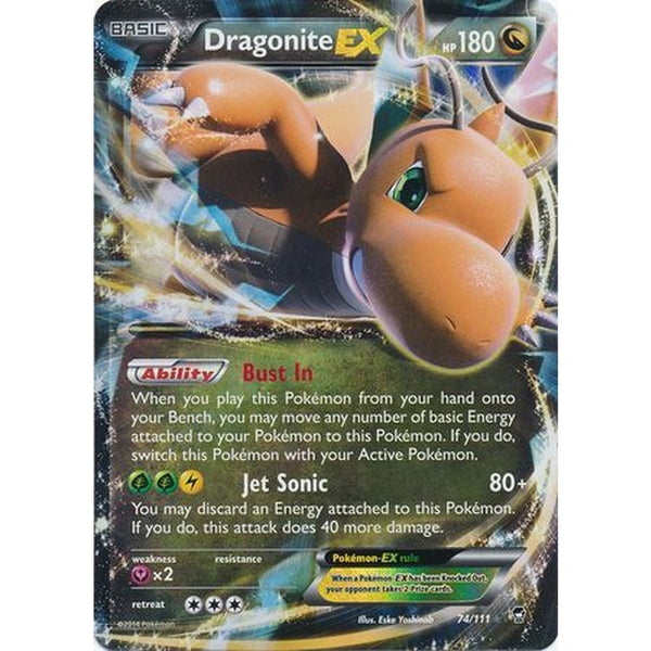 Dragonite EX - 74/111 - Ultra Rare