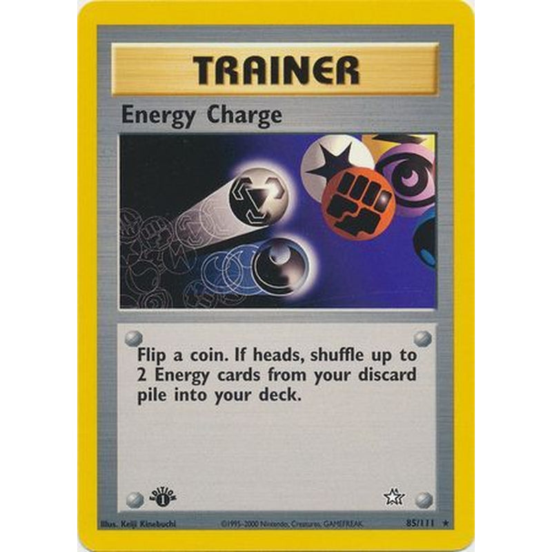 Energy Charge - 85/111 - Rare 1st Edition