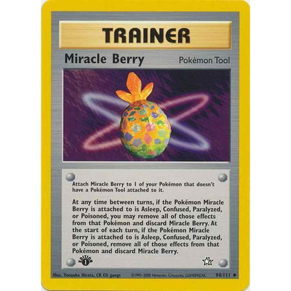 Miracle Berry - 94/111 - Uncommon 1st Edition