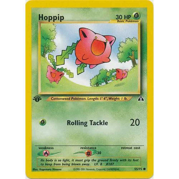 Hoppip - 55/75 - Common 1st Edition