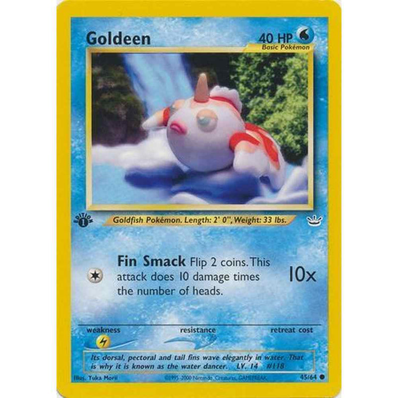 Goldeen - 45/64 - Common 1st Edition