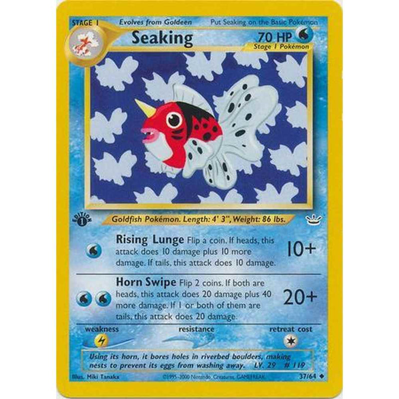 Seaking - 37/64 - Uncommon 1st Edition