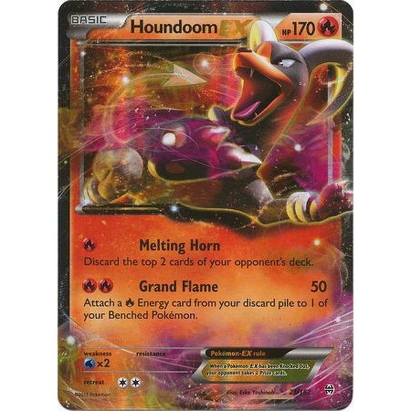 Houndoom EX - 21/162 - Ultra Rare