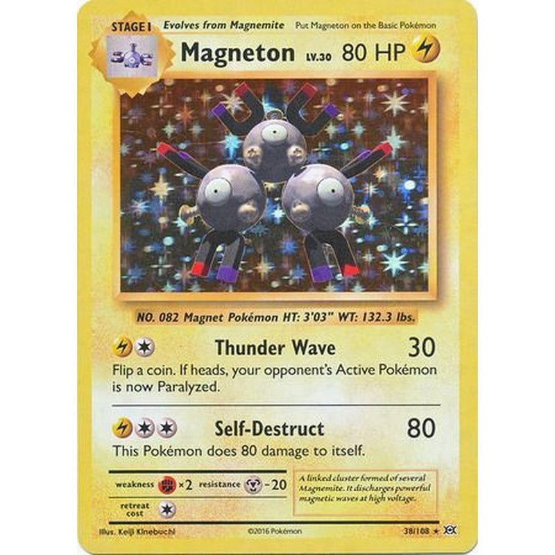 Magneton - 38/108 - Holo Rare