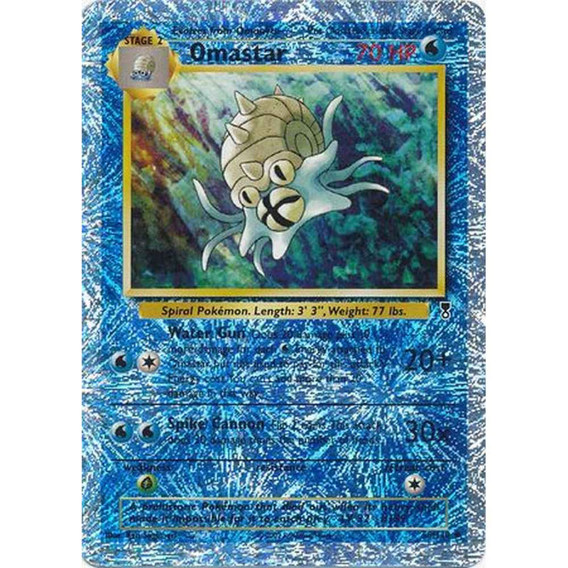 Omastar - 58/110 - Uncommon Reverse Holo