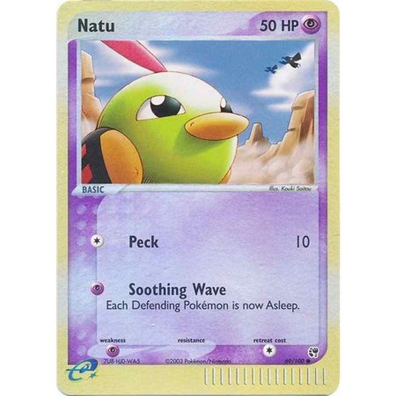 Natu - 69/100 - Common Reverse Holo