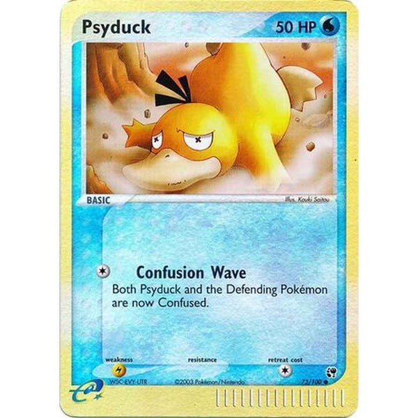 Psyduck - 73/100 - Common Reverse Holo