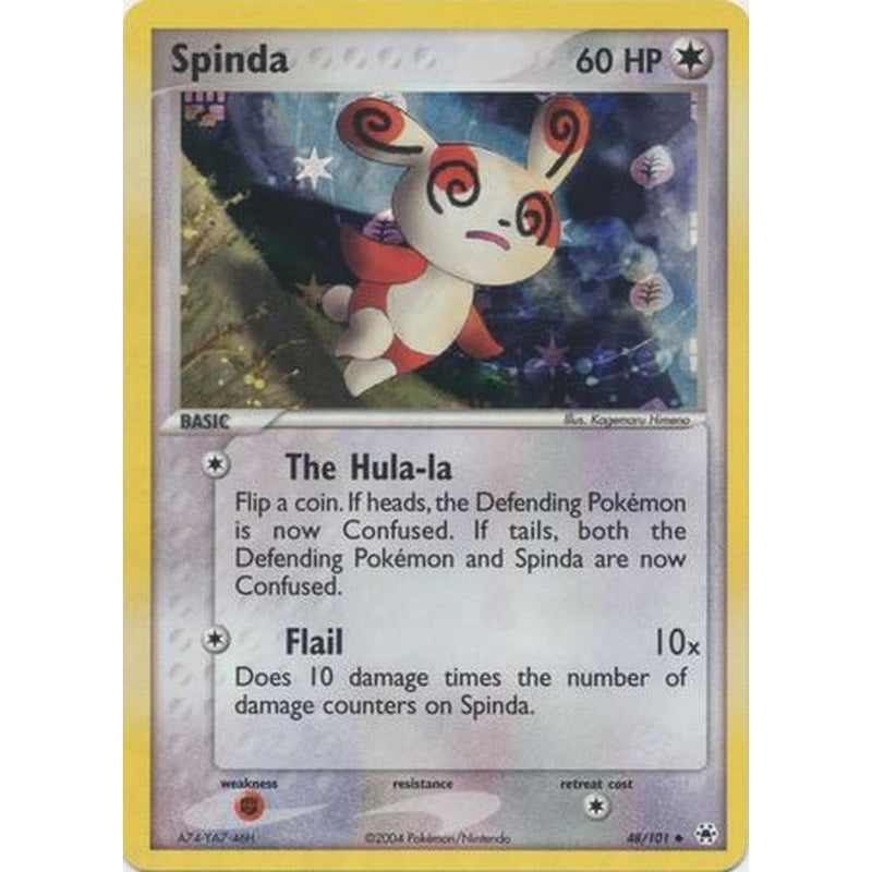 Spinda - 48/101 - Uncommon Reverse Holo