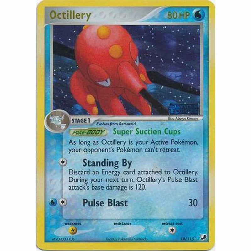 Octillery - 10/115 - Holo Rare Reverse Holo