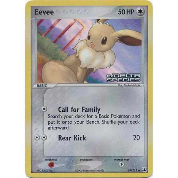 Eevee - 69/113 - Common Reverse Holo