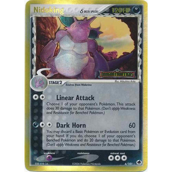 Nidoking Delta Species - 6/101 - Holo Rare Reverse Holo