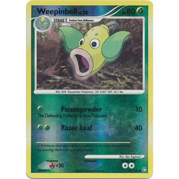 Weepinbell - 127/146 - Common Reverse Holo