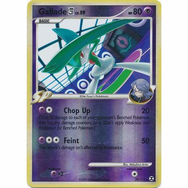 Gallade - 20/111 - Rare Reverse Holo