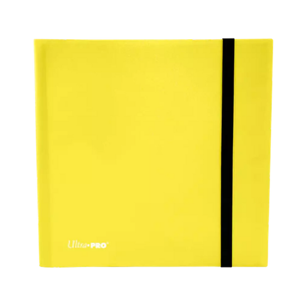 12-Pocket Eclipse Lemon Yellow Pro-Binder