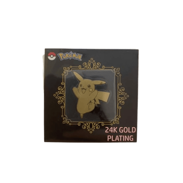 Pikachu - 24K Gold Plating Metal Sticker