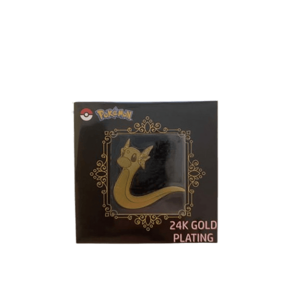 Dratini - 24K Gold Plating Metal Sticker