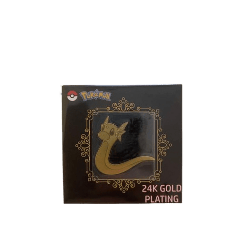 Dratini - 24K Gold Plating Metal Sticker