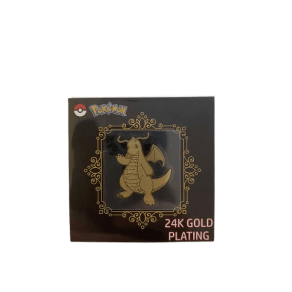 Dragonite - 24K Gold Plating Metal Sticker