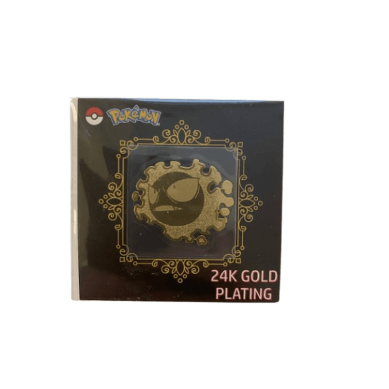 Gastly - 24K Gold Plating Metal Sticker