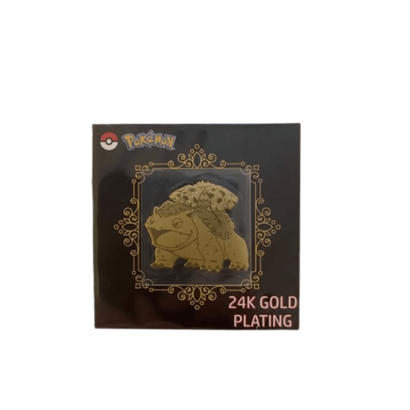 Venusaur - 24K Gold Plating Metal Sticker