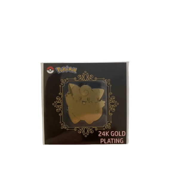 Clefairy - 24K Gold Plating Metal Sticker