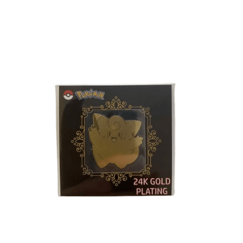 Clefairy - 24K Gold Plating Metal Sticker