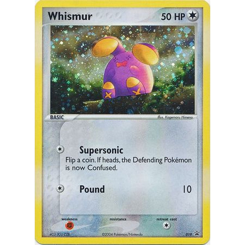 Whismur - 019 - Alternate Holo Promo