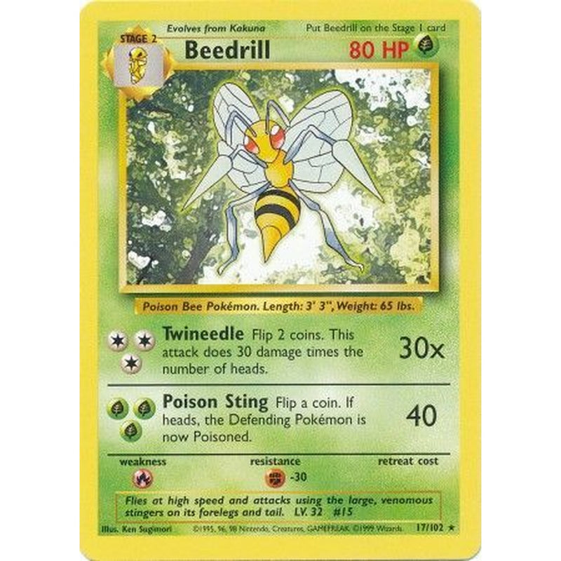 Beedrill - 17/102 - Rare Unlimited