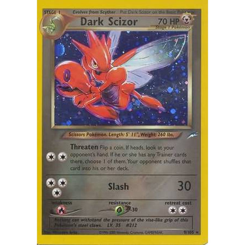 Dark Scizor - 9/105 - Holo Unlimited