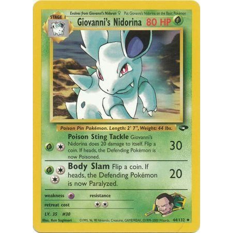 Giovanni's Nidorina - 44/132 - Uncommon Unlimited