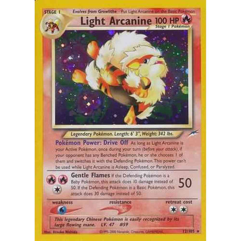 Light Arcanine - 12/105 - Holo Unlimited