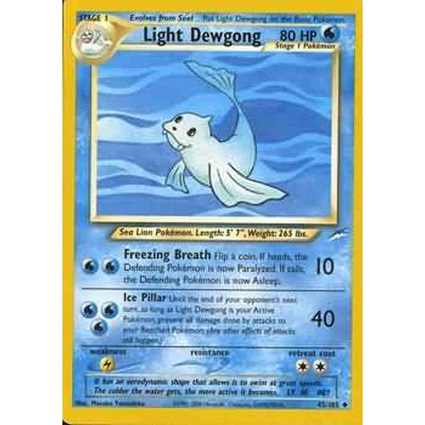 Light Dewgong - 45/105 - Uncommon Unlimited