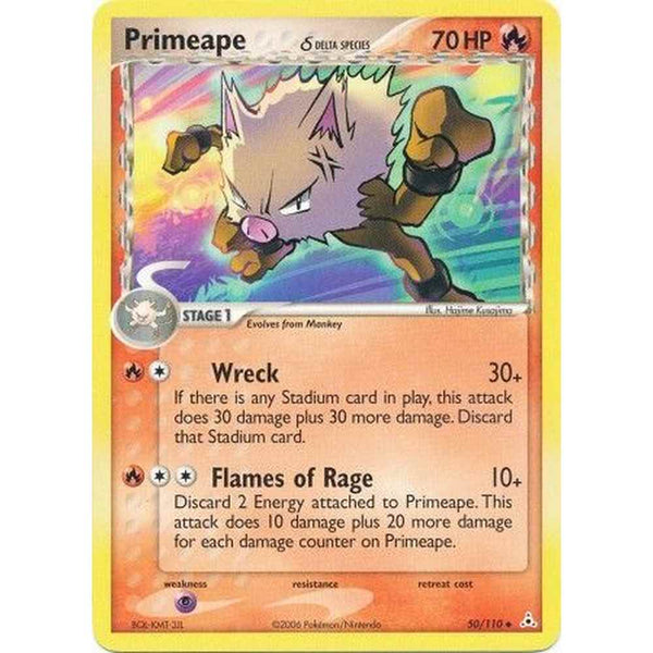 Primeape Delta Species - 50/110 - Uncommon
