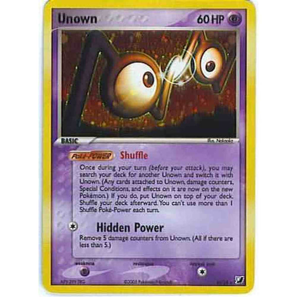 Unown N - N/28 - Holo Rare