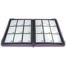 Premium 9-Pocket Zippered Purple PRO-Binder