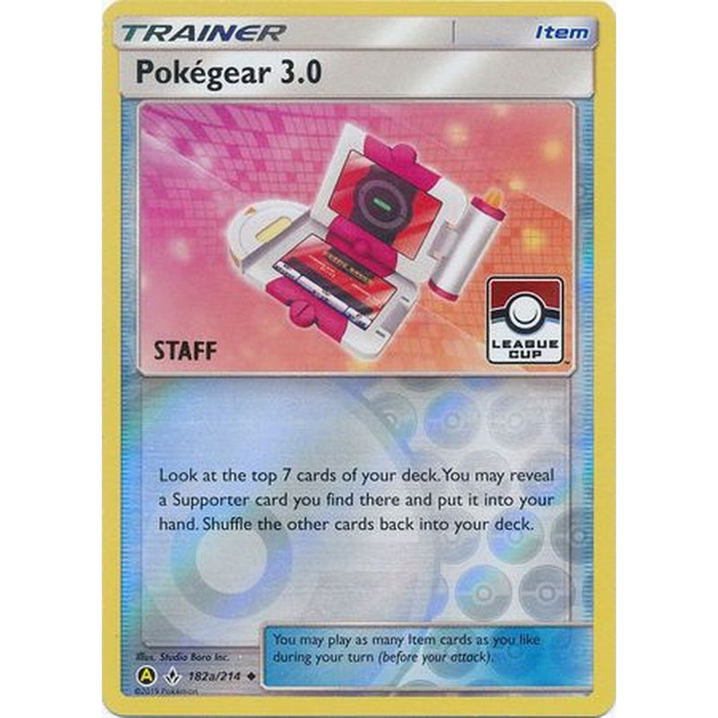 Pokegear 3.0 182a/214 - Staff League Promo
