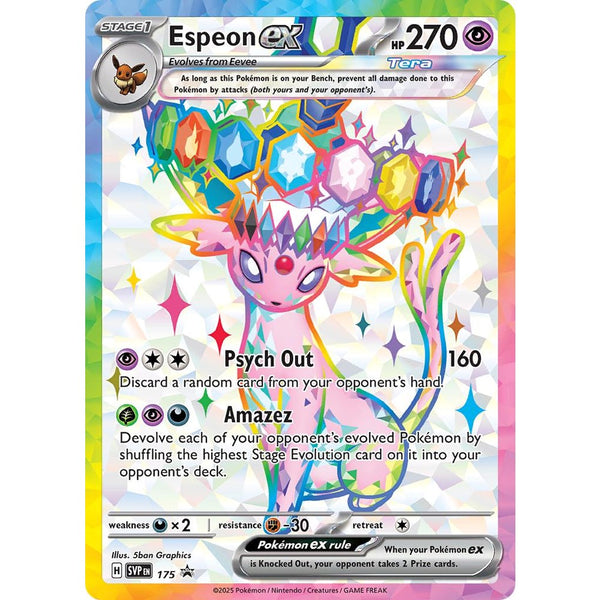 Espeon Ex #175 Pokemon Promo