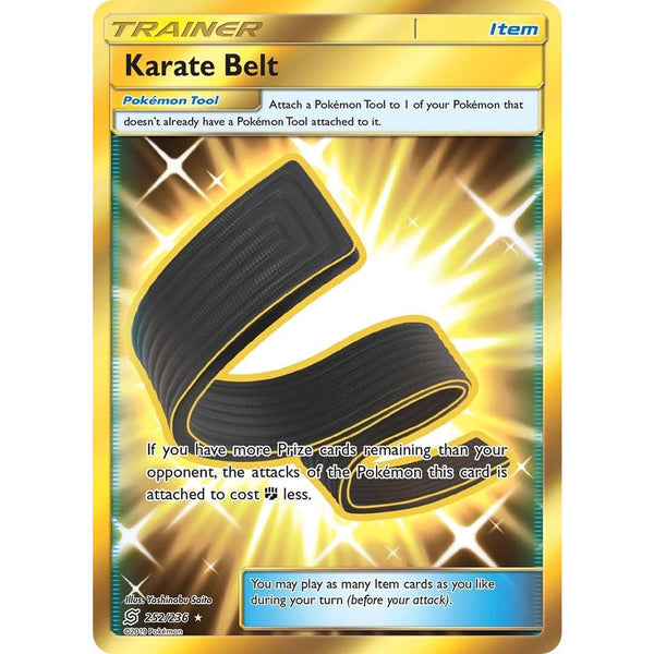 Karate Belt #252 Pokemon Unified Minds