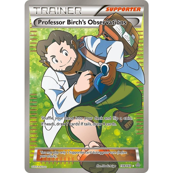 Professor Birch's Observations #159 Pokemon Primal Clash