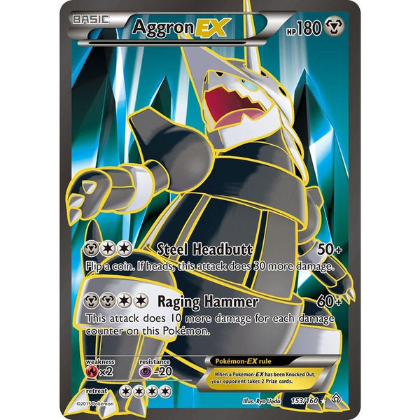 Aggron EX #153 Pokemon Primal Clash
