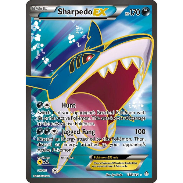 Sharpedo EX #152 Pokemon Primal Clash
